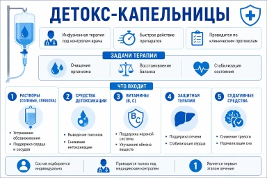 Капельница от наркотиков на дому в Черноголовке